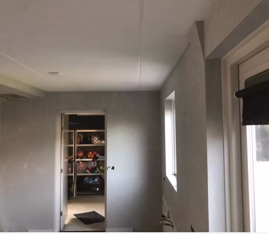 Stucwerk Keuken Deventer, stucwerk door Van den Enk